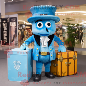 Disfraz de mascota Sky Blue...