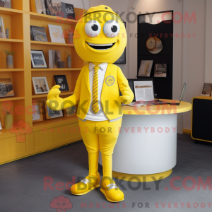 Yellow Attorney mascot...