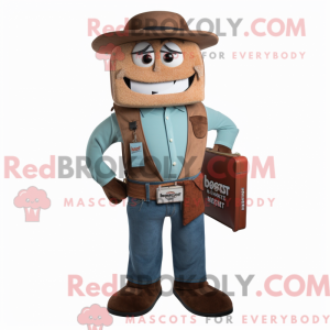 Maskotdraktfigura Rust...