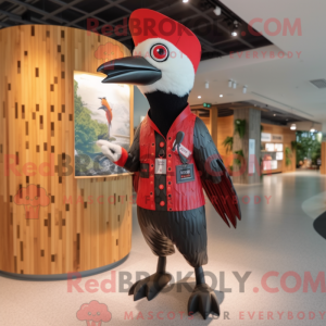 Spætte maskot kostume...