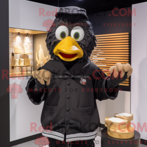 Sort Fried Chicken maskot...