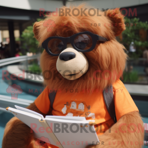 Orange Faultier Bär...