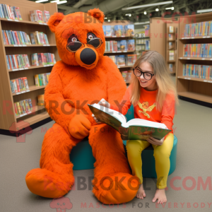 Orange Faultier Bär...