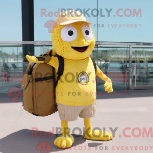 Lemon Yellow Cod maskot...