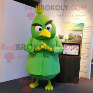 Maskottchenkostüm Grüner...