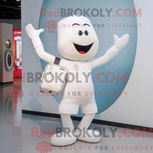 White Acrobat mascot...