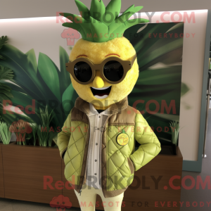 Olive Pineapple mascot...