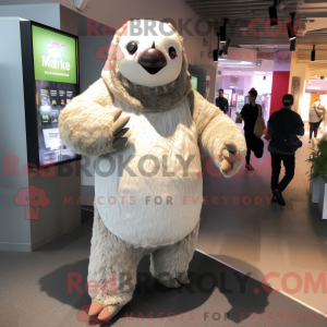 Giant Sloth mascot costume...