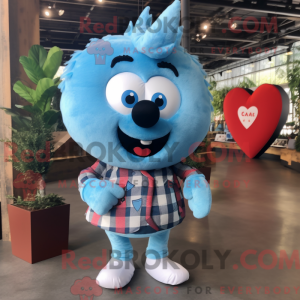 Sky Blue Heart mascot...