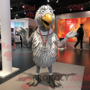 Silver Turkey mascot...