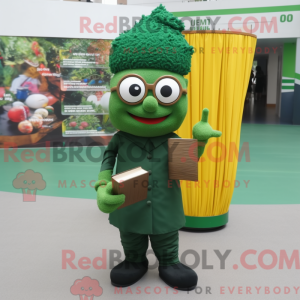 Forest Green Biryani mascot...