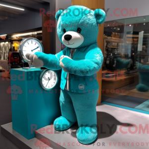 Disfraz de mascota del oso...