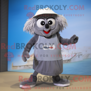 Gray Shakshuka mascot...
