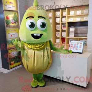 Olive Lasagna mascot...