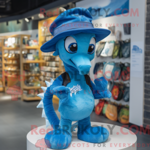Maskotka Blue Seahorse...
