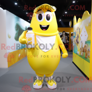Postava maskota Yellow...