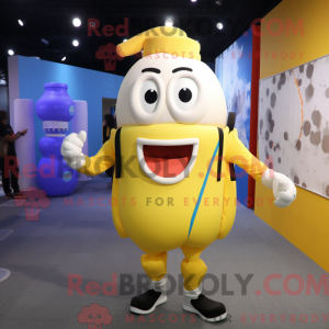 Postava maskota Yellow...