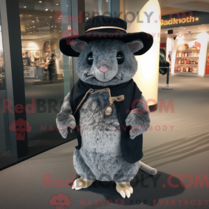 Black Chinchilla mascot...