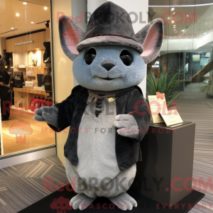 Black Chinchilla mascot...