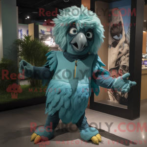 Teal Harpy Maskottchen...