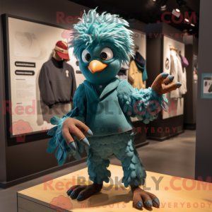 Teal Harpy Maskottchen...