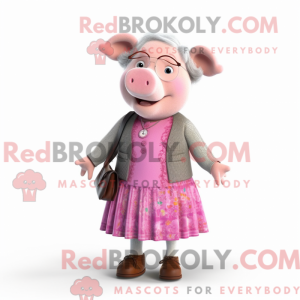 Zeug mascotte kostuum...