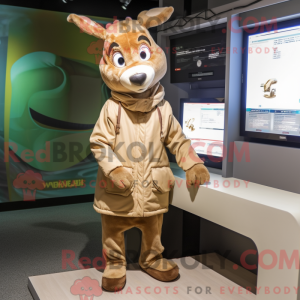 Costume mascotte de cerf...