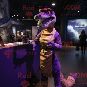Lilla Deinonychus maskot...