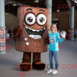 Rust Chocolate Bar mascot...