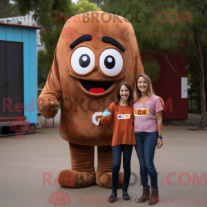 Rust Chocolate Bar máscara...