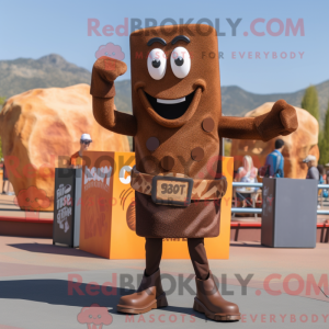 Rust Chocolate Bar maskot...