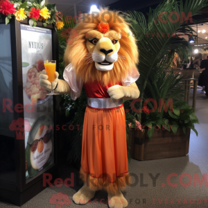 Tamer Lion mascot costume...