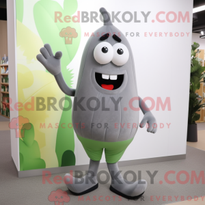 Gray Zucchini mascot...