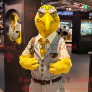Yellow Albatross mascot...