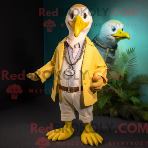 Yellow Albatross mascot...