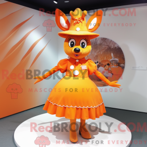 Postava maskota Orange Deer...