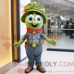 Olive Candy mascottekostuum...