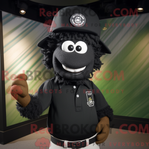 Black Chief mascottekostuum...