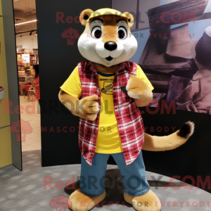 Yellow Weasel mascot...