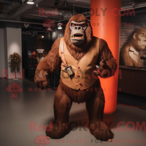 Maskotka Rust Gorilla...