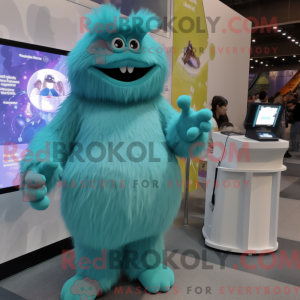 Blågrøn Yeti...