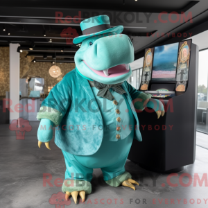 Turquoise Hippopotamus...