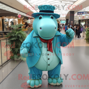 Turquoise Hippopotamus...