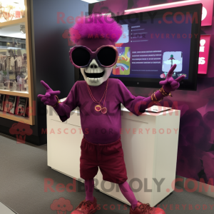 Magenta Undead mascot...