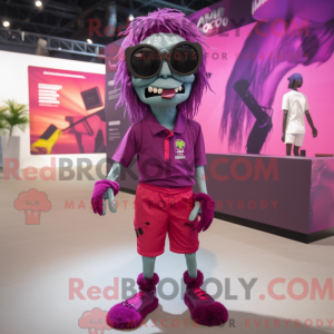 Magenta Undead mascot...