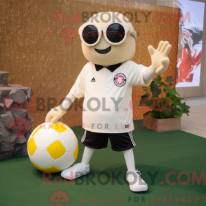 Cream Soccer Ball...