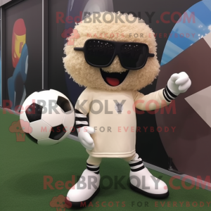 Kremowa maska do gry w...