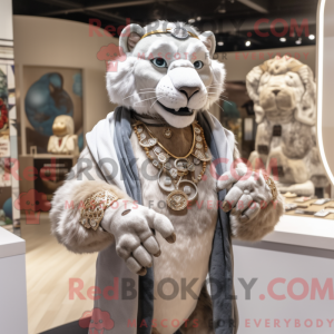 Máscara de Smilodon única...