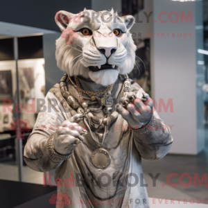 Máscara de Smilodon única...