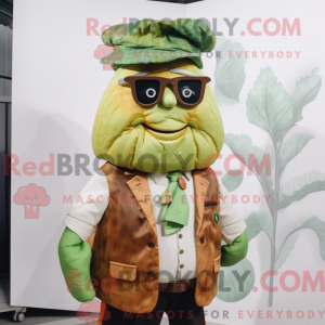 Rust Cabbage maskot kostume...